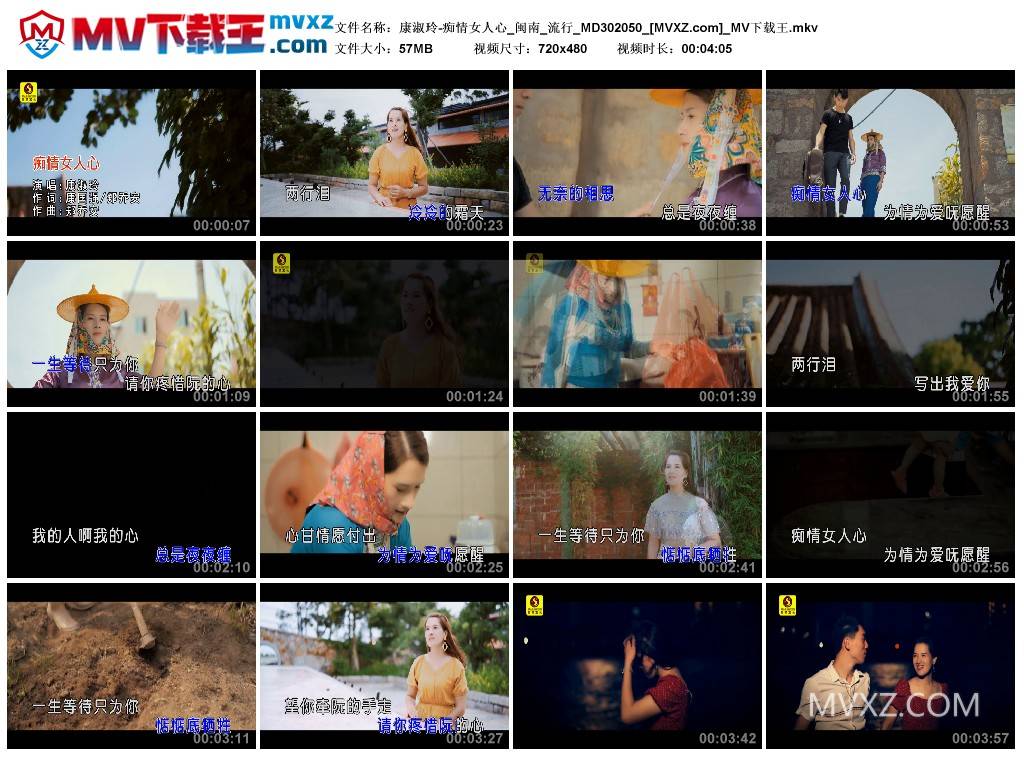 康淑玲-痴情女人心_闽南_流行_MD302050